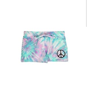 NWT PixieLane tie-dye girls drawstring shorts